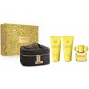 Versace Yellow Diamond Darčeková sada dámska toaletná voda 90 ml, telové mlieko 100 ml, sprchový gél 100 ml a kozmetická taštička