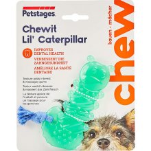 Petstages Chewit Lil’ Caterpillar žuvacia hračka pre malé psy a šteňatá 12 cm