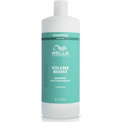 Šampón pre objem vlasov Wella Professionals Invigo Volume Boost Shampoo Fine Hair - 1000 ml (99350170011)