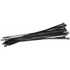 XTline 23955 Viazacie pásky 400 x 4,8 mm nylon 50 ks čierna