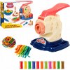 Plastelína stroj na výrobu cestovín, modelovacia hmota kreatívna sada 24v1