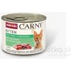 Animonda Carny Kitten hovädzie kura a králik 12 x 200 g