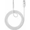 CellularLine Audio kábel Aux Music Cable, konektory Ligtning + 3,5mm jack, PFI certifikácia AUXMUSICMFIW, biely