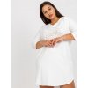 Dámske Plus size šaty RV-TU-7631.05P RELEVANCE Farba: Tělová, Veľkosť: UNI