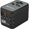 Cestovný adaptér VERBATIM GaN III Universal Travel Adapter 65W UTA-05 (32120)