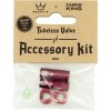 Tubeless Valves Accessory kit PEATY´s x CHRIS KING (MK2) Red
