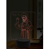 Beling 3D lampa, Otec Pio, 16 farebná,AA18