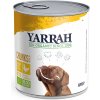 Yarrah Bio kúsky 12 x 820 g - Bio kuracie s Bio žihľavou a Bio paradajkovou omáčkou