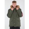 Alpha Industries Polar Jacket pánska zimná bunda dark green Farba: zelená, Veľkosť: XXL