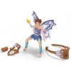 Schleich figúrka - Bayala elfský jazdecký set a víla Limeya