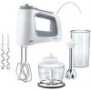 Ručný šľahač Braun MultiMix 5 HM5137WH sivý/biely