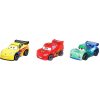 Autá Cars Mini Racers 3-balenie Autíčka Kovové Mikro Disney Mattel