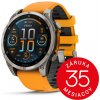 Garmin Fenix 8 AMOLED 47mm Sapphire Titanium Graphite/Orange 010-02904-11