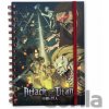 Pyramid International Útok na Titána S4 notebook A5