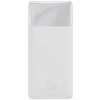 Baseus Bipow Powerbank s digitálnym displejom 30000mAh 20W biely PPBD050402 - Power bank