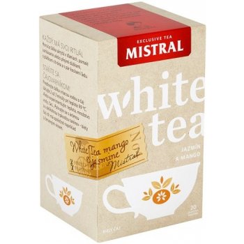 Mistral Biely čaj jazmín a mango 20 x 1 g
