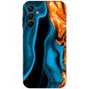 Picasee Fashion Case pro Samsung Galaxy A15 A155F 4G - Gold blue