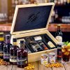 Rum Božkov Republica darčeková sada pre muža, otca, priateľa, deda, brata, strýka, švagra k narodeninám, výročiu, sviatku, vianociam Veko s vianočným motívom a textom
