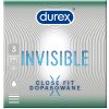 Durex Invisible Close Fit extra tenké kondómy 3 ks