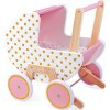 Drevený kočík pre bábiky - Candy Chic