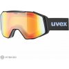uvex gravity FM okuliare, black matt/rainbow yellow