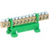 Rozbočovací mostík Elcon PE 12 - zelený (PE12)