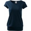 MALFINI Dámske tričko City - Námornícka modrá | 2XL