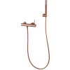 Imex BDM039-5ORC MONZA nástenná sprchová batéria + sprchový set kartáčované ružové zlato