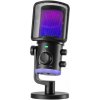 Fifine Studiový kondenzátorový mikrofon AM6 s RGB potlačením šumu