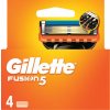 Gilette Fusion 5 náhradné hlavice 4 ks