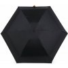 Skládací mini deštník s pevným pouzdrem 6 černá