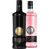 Set Puerto de Indias Pure Black Edition + Strawberry (set 1 x 0.7 l, 1 x 0.7 l)