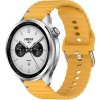 VSETKONAMOBIL 104132 WAVY Silikónový remienok pre Xiaomi Watch S4 žltý