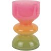 Oranžová/ružová sklenená váza (výška 20,5 cm) Funky Vibes – PT LIVING