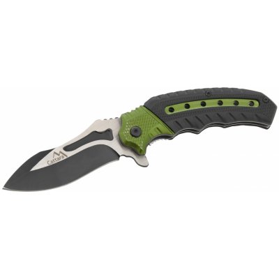 Nôž zatvárací Cattara Cobra 20 cm - čierny-zelený