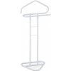 Autronic NEMÝ SLUHA - obľúbený vešiak s kovovou konštrukciou - 108 cm - biely, kov