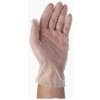 Rukavice jednorazové vinylové, púdrované, biele, veľkosť M (100ks)