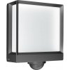 Steinel LED AUSSENLEUCHTE L 40 SC ANT 085247 LED vonkajšie nástenné osvetlenie s PIR senzorom LED bez 12.9 W antracitovo sivá; 085247