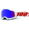 ACCURI 100% brýle PURE, modro/červené zrcadlové plexi