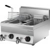 Fritéza 600x650x295 mm 2x10 l | BARTSCHER, 650 Snack inox