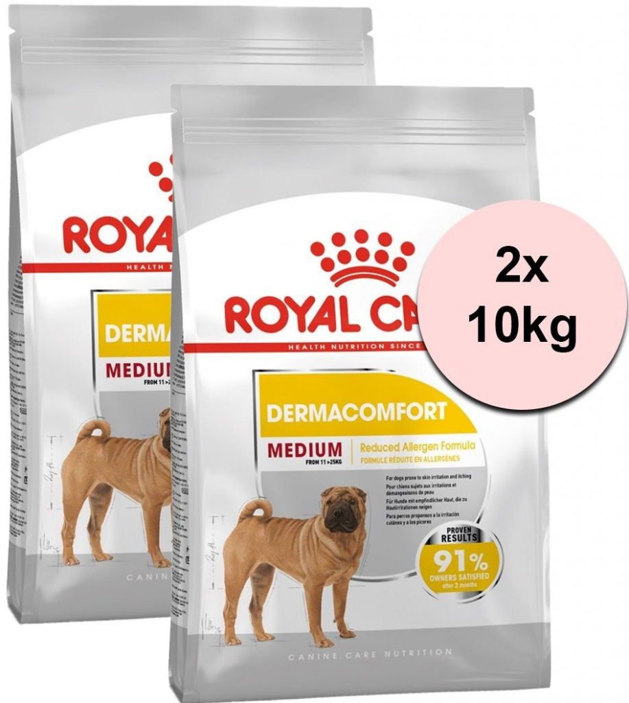 Royal Canin Health Nutrition Dermacomfort Medium 2 x 10 kg