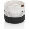 Kela Košík Hedda 23 cm zmes bavlna/polyester bielo-čierna KL-24456