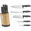 Berlingerhaus Súprava nožov so stojanom BAMBOO Anthracit BH 2672 6 ks