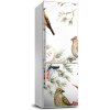 Nálepka fototapeta chladnička Vtáky a ihličnany 60x180 cm