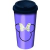 STOR Plastový termo pohár s vrchnákom MINNIE MOUSE Pink 01049 52 ml