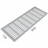 SRL - ALFA vetracia mriežka 150 x 800 mm STM - strieborná matná (C0) | MP-KOVANIA.sk