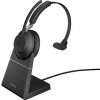 Jabra Evolve2 65/Mono/BT/Bezdrát/Stand/Černá 26599-889-989