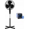 NeoTec Sada ventilátorů NeoTEC NTF-161X stojacího ventilátoru a ledového chladiče NeoTEC OneCool NTC-OC1, dvě nádoby, černá