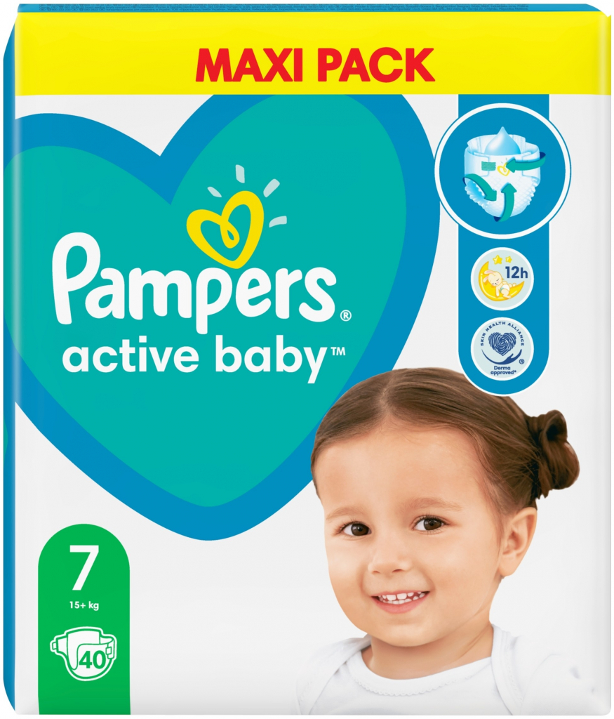 Pampers Active Baby 7 40 ks