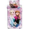 Disney Jerry Fabrics Bavlnené návliečky Disney Frozen purple 5 Bavlna 1x70x90,1x140x200 cm